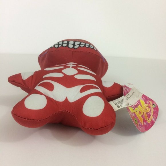 Kellytoy Sugar Loaf Day of the Dead Skeleton Plush Red Halloween Stuffed 12'' - Picture 11 of 12